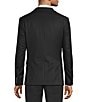 Hart Schaffner Marx Modern Fit Solid Wool Blend Blazer, Color:Black - Image 2
