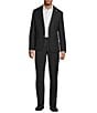 Hart Schaffner Marx Modern Fit Solid Wool Blend Blazer, Color:Black - Image 3