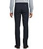 Hart Schaffner Marx New York Fit Flat Front Solid Texture Chino Pants, Color:Dark Navy - Image 2