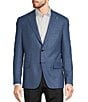 Color:Medium Blue - Image 1 - New York Modern Fit Fancy Pattern Sport Coat