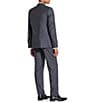 Hart Schaffner Marx New York Modern Fit Flat Front 2-Piece Suit, Color:Dark Grey - Image 2