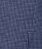 Hart Schaffner Marx New York Modern Fit Flat Front Checked Wool-Blend 2-Piece Suit - Image 3
