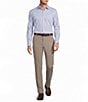 Hart Schaffner Marx New York Modern Fit Flat Front Dress Pants - Image 3