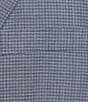 Hart Schaffner Marx New York Modern Fit Flat Front Mini-Grid Wool-Blend 2-Piece Suit - Image 3