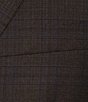 Hart Schaffner Marx New York Modern Fit Flat Front Plaid Wool 2-Piece Suit - Image 3