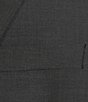 Hart Schaffner Marx New York Modern Fit Flat Front Solid Wool-Blend 2-Piece Suit - Image 3