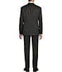 Hart Schaffner Marx New York Modern Fit Flat Front Tonal Plaid Wool 2-Piece Suit - Image 2