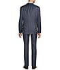 Hart Schaffner Marx New York Modern Fit Flat Front Windowpane Wool 2-Piece Suit - Image 2