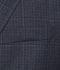 Hart Schaffner Marx New York Modern Fit Flat Front Windowpane Wool 2-Piece Suit - Image 3