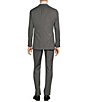 Color:Grey - Image 2 - New York Modern Fit Fine Stripe Suit