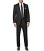 Color:Charcoal - Image 1 - New York Modern-Fit Performance Suit