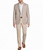 Hart Schaffner Marx New York Modern Fit Plaid Pattern Silk-Blend Sport Coat - Image 3