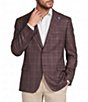 Hart Schaffner Marx New York Modern Fit Plaid Wool Sport Coat - Image 1