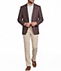 Hart Schaffner Marx New York Modern Fit Plaid Wool Sport Coat - Image 3