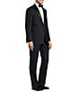 Color:Navy - Image 3 - New York Modern Fit Flat Front 2-Piece Tuxedo