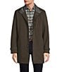 Hart Schaffner Marx New York Solid Raincoat, Color:Olive - Image 1