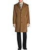 Hart Schaffner Marx New York Solid Topcoat, Color:Vicuna - Image 3