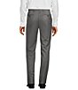 Color:Light Grey - Image 2 - New York Tailored Luxe Soft Modern Fit 1005 Wool Flat-Front Dress Pants