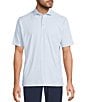 Hart Schaffner Marx Short Sleeve Luxury Performance Diamond Geo Shirt - Image 1