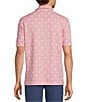 Hart Schaffner Marx Luxury Performance Short Sleeve Textured Palm Polo Shirt - Image 2