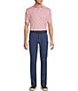 Hart Schaffner Marx Luxury Performance Short Sleeve Textured Palm Polo Shirt - Image 3