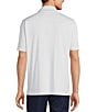Color:White - Image 2 - Short Sleeve Ombre Geo HartSoft Polo Shirt