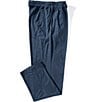 Hart Schaffner Marx Solid Knit Sleep Pants, Color:Navy Heather - Image 1