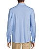 Hart Schaffner Marx State Street Essentials Albini 4FLEX Long Sleeve Solid Coat Front Shirt, Color:Light Blue - Image 2