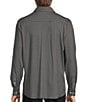 Color:Black - Image 2 - State Street Essentials Albini 4FLEX Long Sleeve Mini Floral Coat Front Shirt