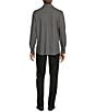 Color:Black - Image 5 - State Street Essentials Albini 4FLEX Long Sleeve Mini Floral Coat Front Shirt