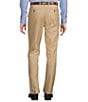 Color:Khaki - Image 2 - State Street Essentials Straight Fit Flat Front Chino Pants