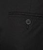 Hart Schaffner Marx State Street Essentials Straight Fit Flat Front Chino Pants, Color:Black - Image 4