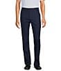 Color:Navy - Image 1 - State Street Essentials Straight Fit Flat Front Chino Pants