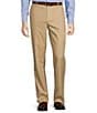 Color:Khaki - Image 1 - State Street Essentials Straight Fit Flat Front Chino Pants