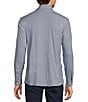 Hart Schaffner Marx State Street Essentials Long Sleeve Houndstooth Albini Knit 4Flex Coat Front Shirt - Image 2