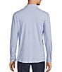 Hart Schaffner Marx State Street Essentials Long Sleeve Paisley Albini Knit 4Flex Coat Front Shirt - Image 2