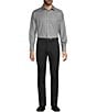 Hart Schaffner Marx State Street Essentials Long Sleeve Yarn Dyed Button Front Shirt - Image 3