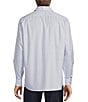 Color:Light Blue - Image 2 - State Street Essentials Mini Checked Spread Collar Sportshirt