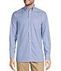 Color:Blue - Image 1 - State Street Essentials Striped Button-Down Collar Sportshirt