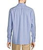 Hart Schaffner Marx State Street Essentials Striped Button-Down Collar Sportshirt, Color:Blue - Image 2