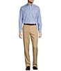 Hart Schaffner Marx State Street Essentials Striped Button-Down Collar Sportshirt, Color:Blue - Image 3