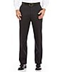 Color:Charcoal - Image 1 - Tailored Chicago Flat-Front Dress Pants
