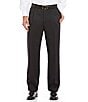 Color:Charcoal - Image 1 - Tailored Regular Chicago Fit Single-Pleat Dress Pants