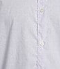 Hart Schaffner Marx The Blueprint Collection Short Sleeve Textured Woven Button Front Shirt, Color:Lavender - Image 4