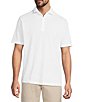 Hart Schaffner Marx The Driver Luxury Performance Short Sleeve Solid Textured Polo - Image 1
