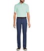 Hart Schaffner Marx Luxury Performance The Driver Short Sleeve Solid Textured Polo - Image 3