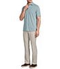 Hart Schaffner Marx Luxury Performance The Driver Short Sleeve Solid Textured Polo - Image 3