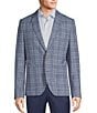 Hart Schaffner Marx The Mr. Classic Collection HartFlex Texture Pattern Blazer, Color:Blue - Image 1