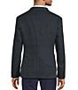 Hart Schaffner Marx The Reserve Collection HartFlex Texture Plaid Blazer, Color:Navy - Image 2
