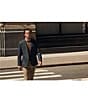 Hart Schaffner Marx The Reserve Collection HartFlex Texture Plaid Blazer, Color:Navy - Image 5
